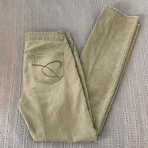 Chico's Platinum Denim in khaki - size 1 Tall